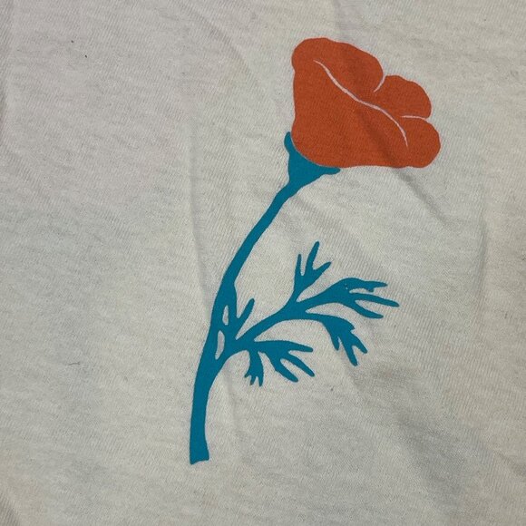 $58 NEW FREE & EASY POPPY YELLOW TEE - Picture 5 of 7